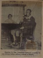 Lt. Gen. Yamashita News Clipping
