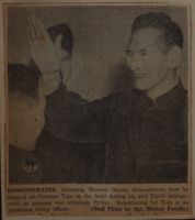Demonstrates News Clipping