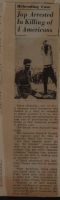 Jap Arrested in Killing of 4 Americans News Article