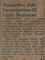 Resolution Asks Investigation of Light Sentences News Article