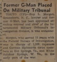Former G-Man Placed on Military Tribunal News Article
