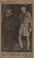 Hon. Pants Droop News Clipping
