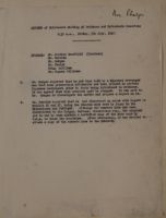 Minutes of Thirteenth Meeting of Evidence and Defendants Committee