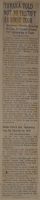 Tanaka Told Not to Testify Against Tojo News Article