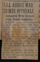 Kill Aussie War Crimes Officials News Article