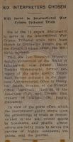 Six Interpreters Chosen News Article
