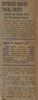 Witness Bares Trial Facts News Article