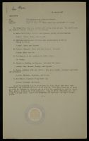 Plan of Trial for Third Phase and Assignment of Counsel