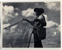 Man Casting Net