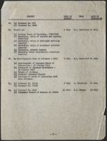 Document List with Dates