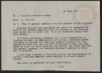 Time of General Meetings with the Accused in the Tribunal