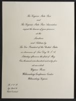 Invitation to VA State Bar Labor Day Luncheon on 5-1-65