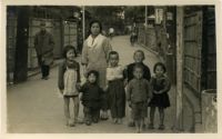 Photograph of Children and Woman