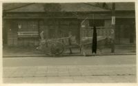 Photograph of Cow with Cart
