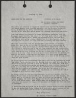 Japanese Diplomatic Corps Internal Security Memorandum February 13, 1942