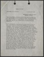 Japanese Diplomatic Corps Internal Security Memorandum January 29, 1942