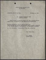 Japanese Diplomatic Corps Internal Security Memorandum May 20, 1942