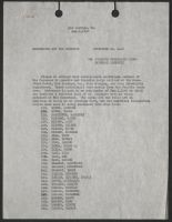 Japanese Diplomatic Corps Internal Security Memorandum February 2, 1942