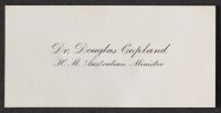 Douglas Copland Business Card