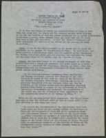 (Draft) Special Studies No. 21
