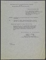 Transmission of United Nations War Crimes Commission Documents