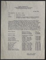 Transmittal of Acceptances - Summons to Testify by 15 Witnesses