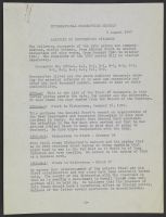 Analysis of Documentary Evidence August 8, 1947