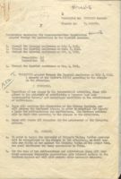 Doc. 1652 - Resolutions Concerning the Japanese-American Negotiations