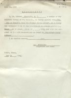 Doc. 1858 - Certificate, China Postal Album, & Mongolia East Section Map