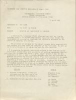 Briefing and Reassignment of Personnel, Corrected Copy