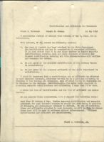 Certification and Affidavits for Documents