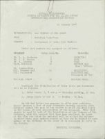 Assignment of Order List Numbers