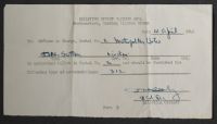 Documents Regarding Sutton's Accommodations