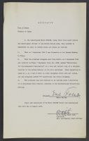 Affidavit of Erich Boltze