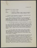 Affidavits of YAMAMOTO, Chikio, Defense Document No. 2016 and TERAI, Kunizo, Defense Document No. 2080