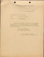 Assignments of T. C. Humphreys, Joseph F. English, and Lt. Cmdr. John D. Shea