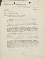 Briefing, Reassignment of Personnel and Final Preparation for Trial - Corrected Copy