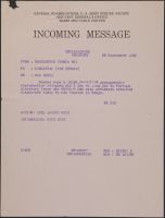 Certified Photographic Reproduction Telegram September 26, 1946