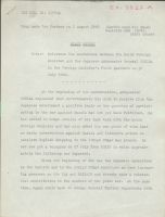 Doc. 1395-A, Exhibit 3822-A, Reference to the Conference between Reich Foreign Minister and OSHIMA, 30, July 1942