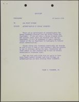 Authentication of German Documents August 27, 1946