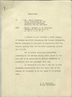 Brief Summary of Defense Materials for SHIGEMITSU, Mamoru re Japanese Aggression Against the U.S.S.R