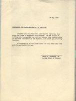 Carr Work on Affidavits
