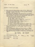 Admissions by Subject Against Himself (Dr. OKAWA Shumei)