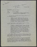 Agreement of Views Between German and Japanese Navy Concerning the Use of Submarines