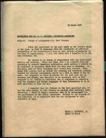 Changes of Assignment--Lt. Kurt Steiner