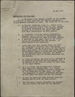 Claim re Processing of Defense Documents