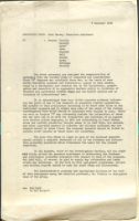 Assignments for screening current lists of suspected and incarcerated Class A Japanese war criminals