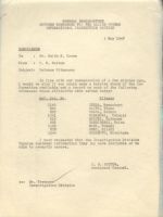 Defense Witnesses May 1, 1947