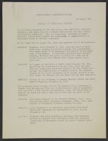 Analysis of Documentary Evidence August 12, 1947