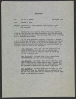 Comparison of 1500 documents with complete report of hearings
